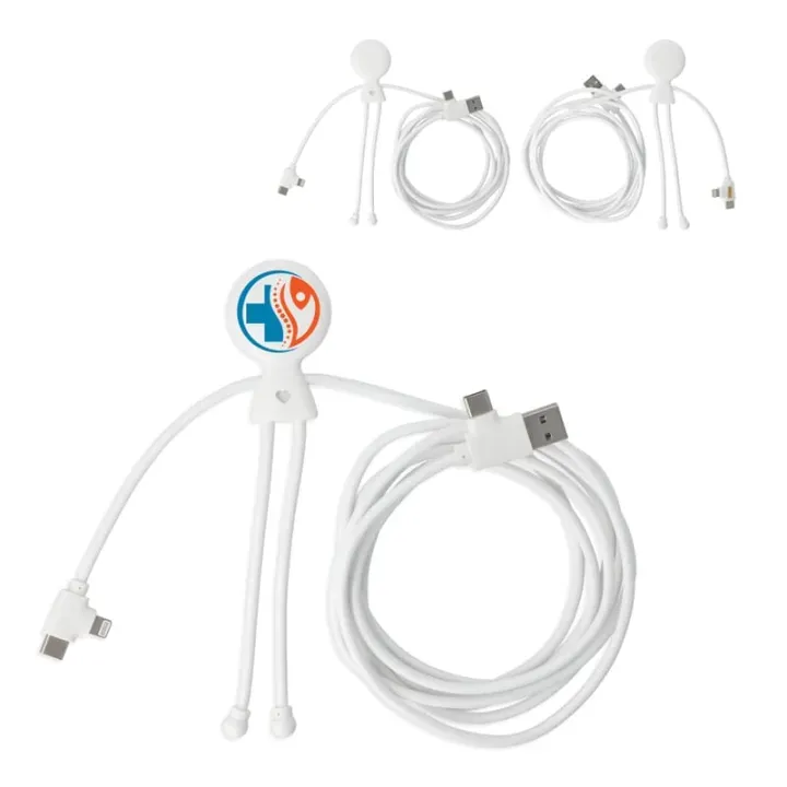 2092 - Xoopar Mr Bio Long 60W PD Multi Charging Cable 2 Meter   - LT41027 (gadzety reklamowe)